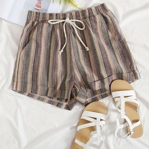 Striped shorts